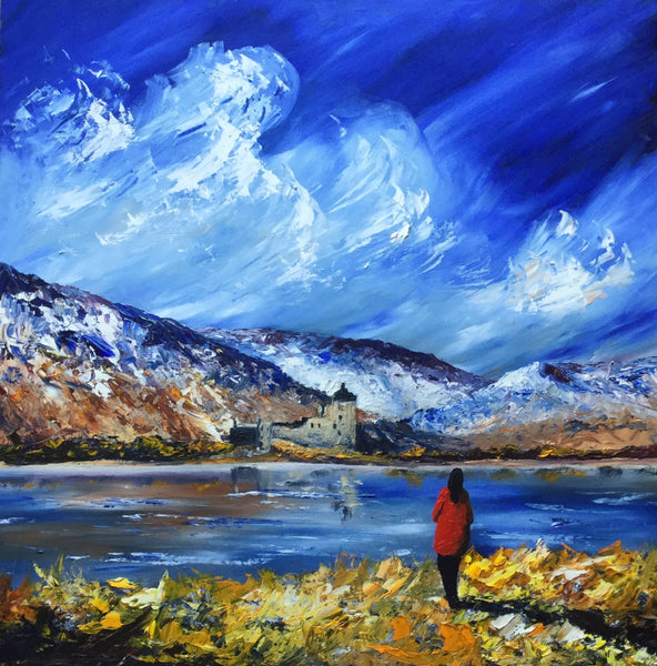Scottish summer, J P McLaughlin art