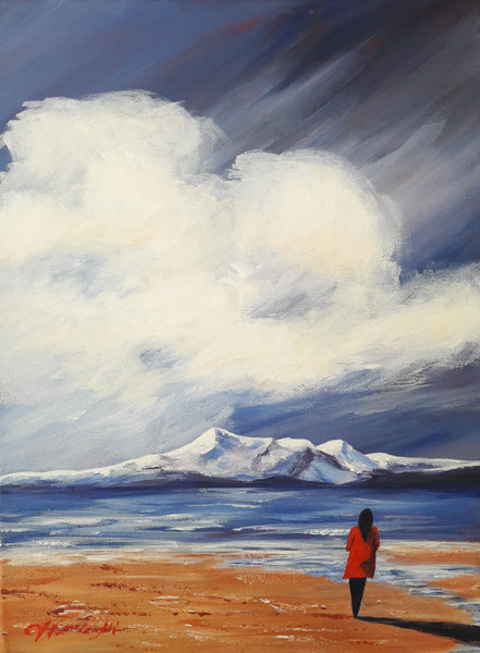 Arran Red Coat Original Art
