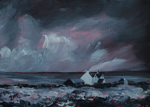 Clouds on the horizon Applecross J P McLaughlin