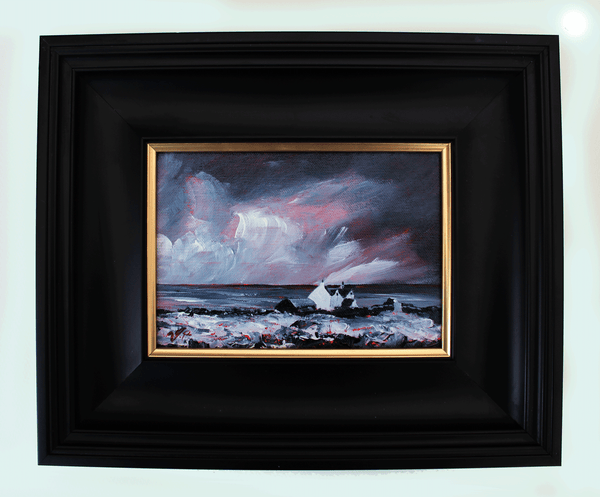 Clouds on the horizon Applecross J P McLaughlin
