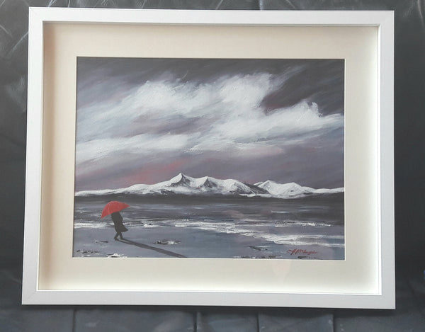 Clouds over Arran. J P McLaughlin Art