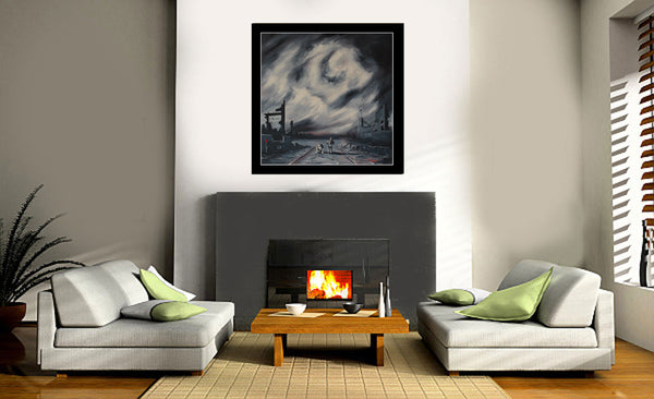 Dismal and the Empire original by J P McLaughlin Art