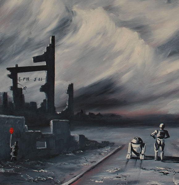 Dismal and the Empire original by J P McLaughlin Art