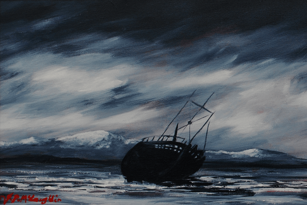 Shipwrecked J P McLaughlin Art