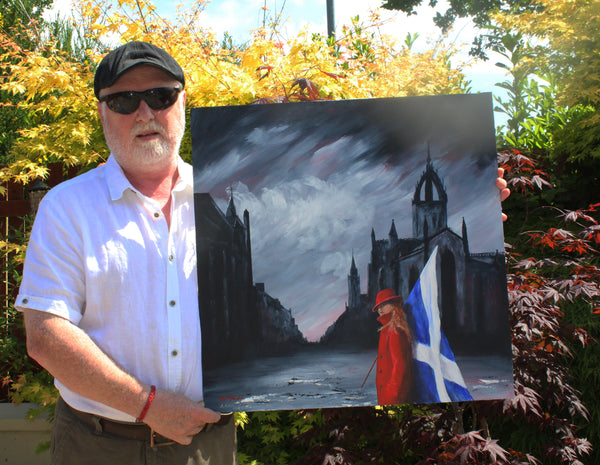 St Giles Red Coat J P McLaughlin Art