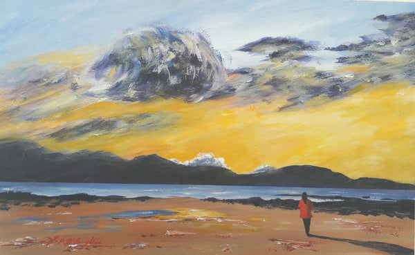 Sunset Arran J P McLaughlin