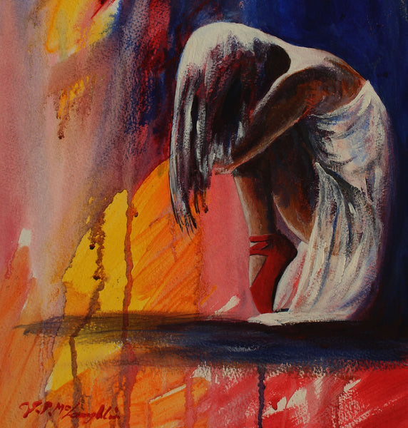 The red slippers II by J P McLaughlin