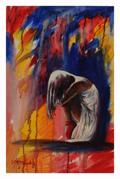 The red slippers II by J P McLaughlin