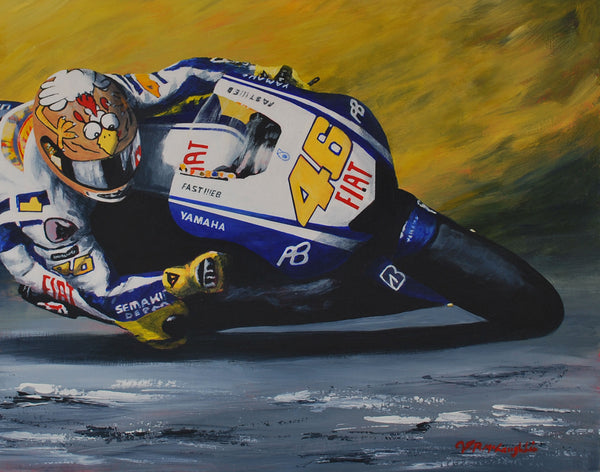 Velentino Rossi J P McLaughlin Art