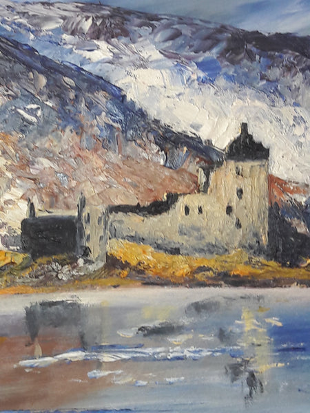 Scottish summer, J P McLaughlin art