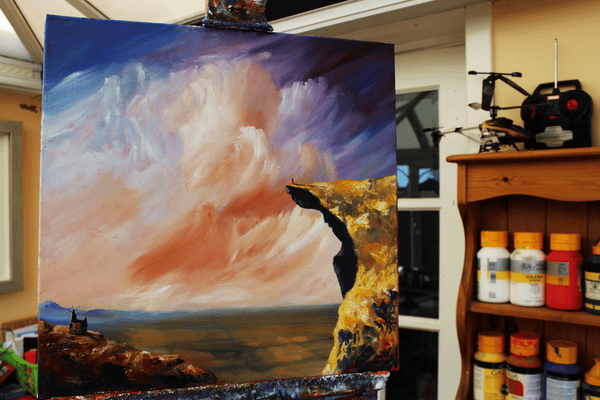 On the edge by J P McLaughlin