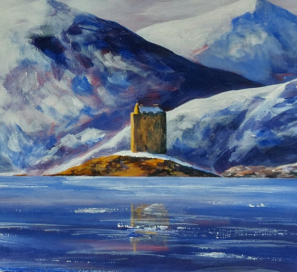 Castle Stalker Original by J P McLaughlin