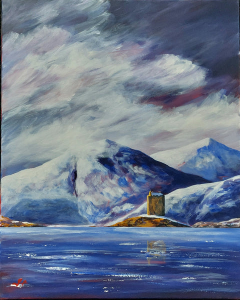 Castle Stalker Original by J P McLaughlin