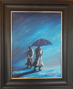 Original art "Rain Again" j p McLaughlin