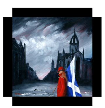St Giles Red Coat J P McLaughlin Art