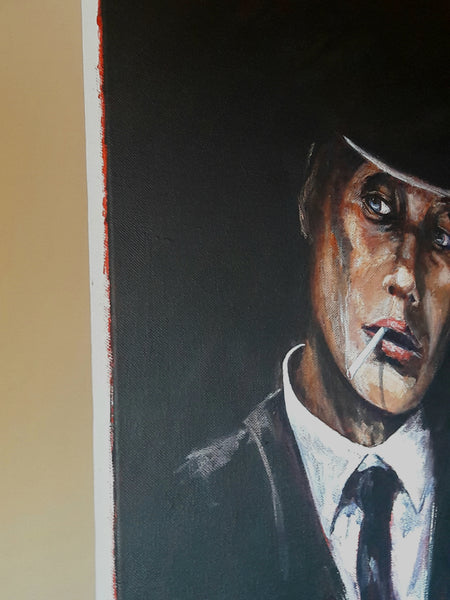 Tommy Shelby. Original painting