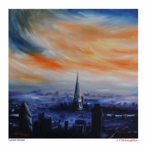 London Sunset, J P McLaughlin